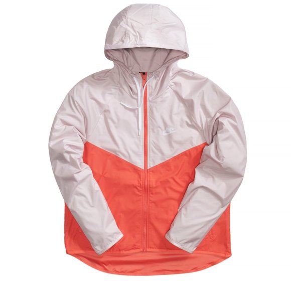 peach nike jacket